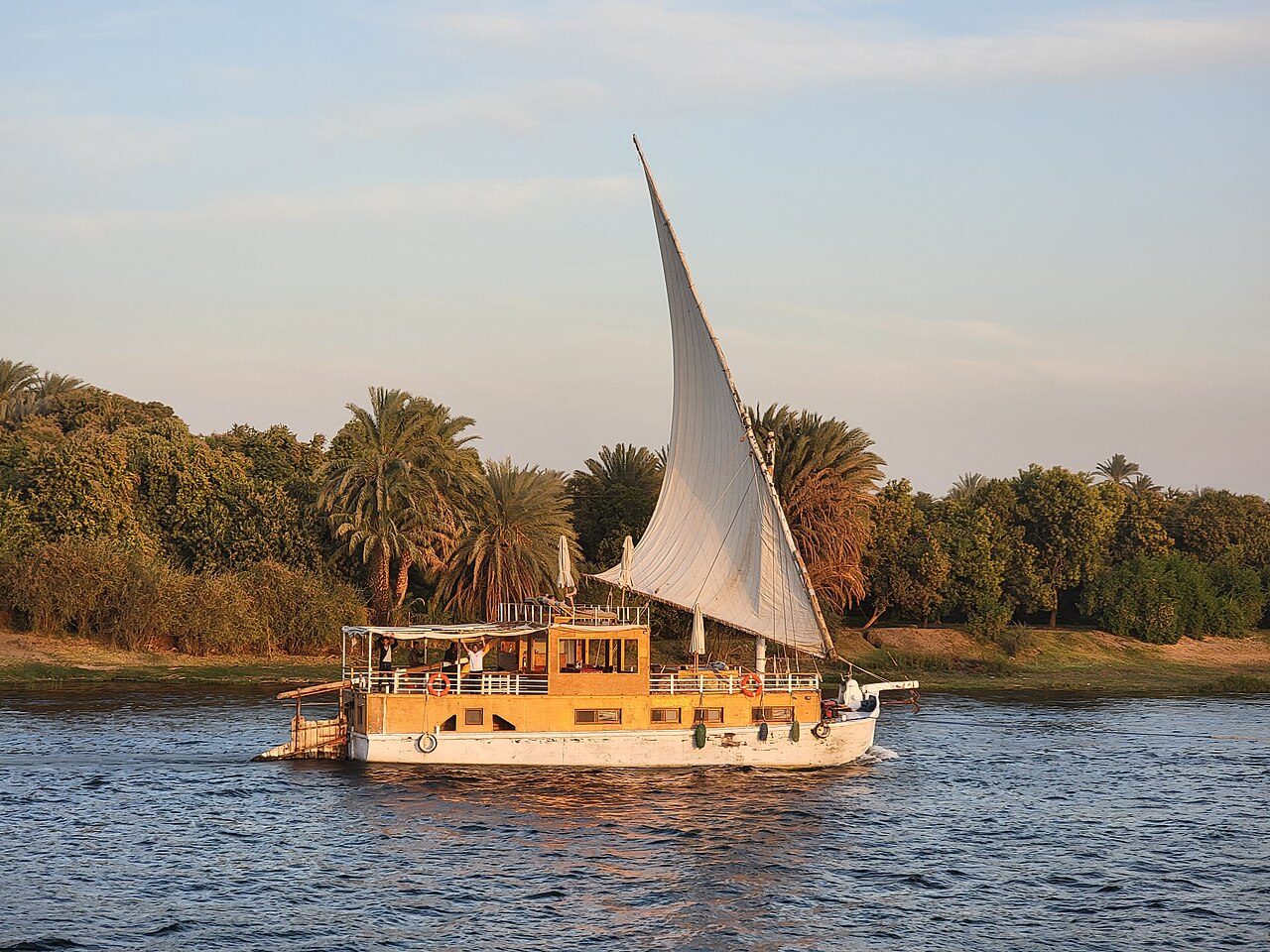 Dahabiya Private Nile Sailing
