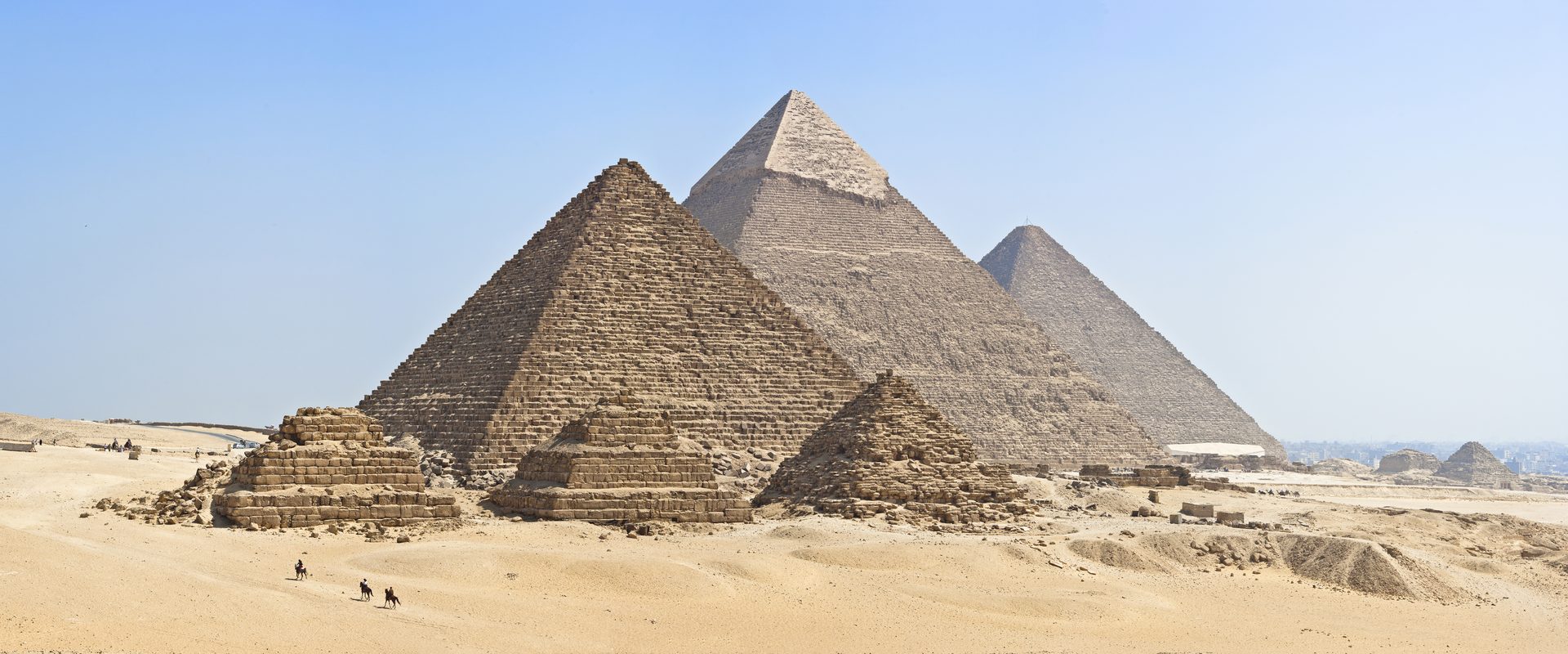 Cinematic view of Egypt's ancient wonders