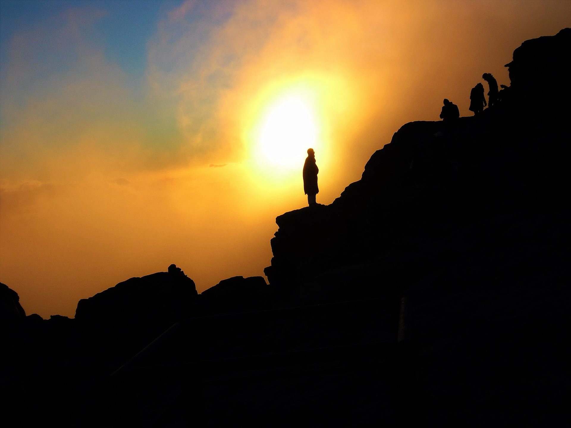 Sunrise from the summit of Mount Sinai